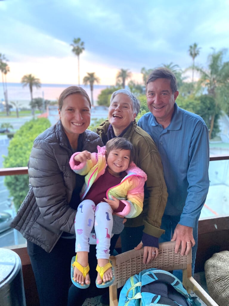 Kelly Zoe Diane and Ed in Santa Monica