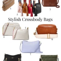 A selection of Stylish Crossbody Bags for women.