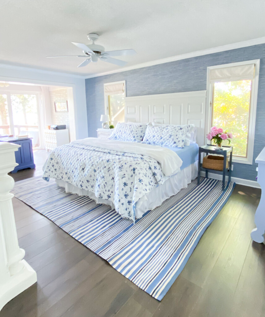 Bedsure review of various bedding options from a bedspread to a Bedsure Waffle weave blanket.