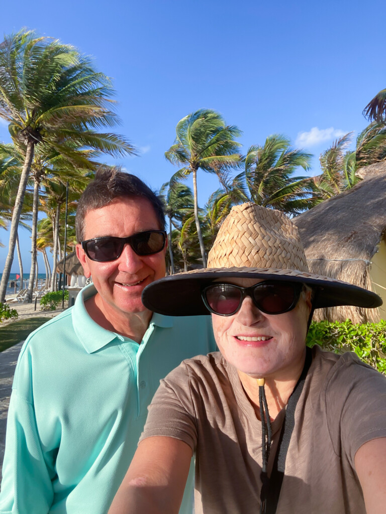 At El Dorado Royale on the Yucatan coast in Mexico