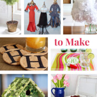 Mother's Day gift ideas to make. Image shows 7 ideas.