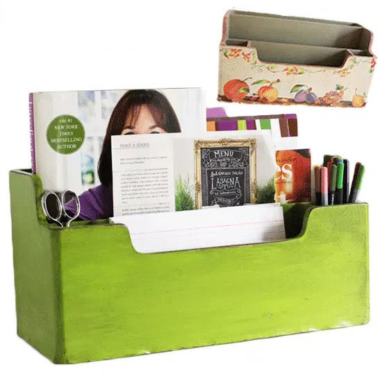 Paint thrift stores finds with leftover paint to make great gifts.