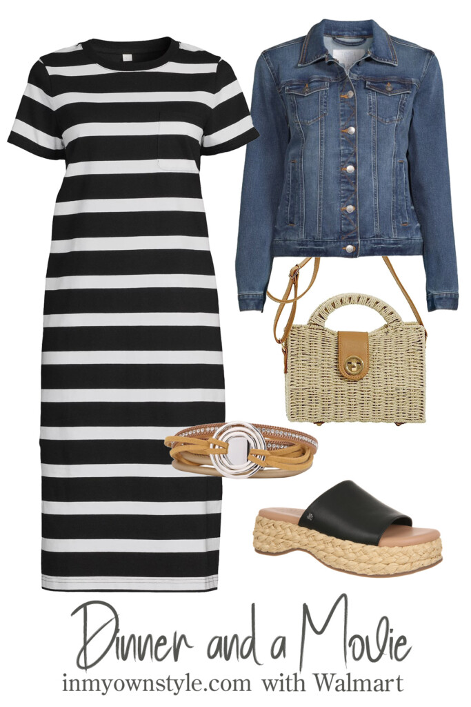 what to wear when going out to a Dinner and a movie.