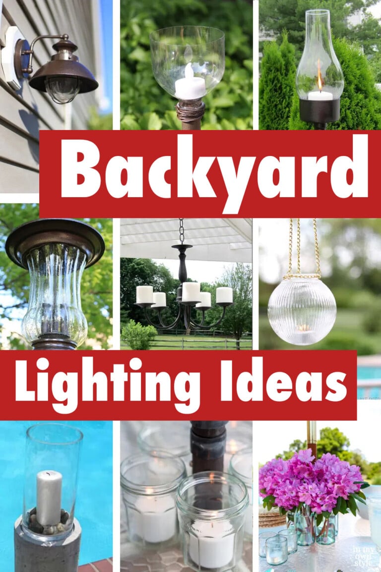 10+ backyard lighting ideas