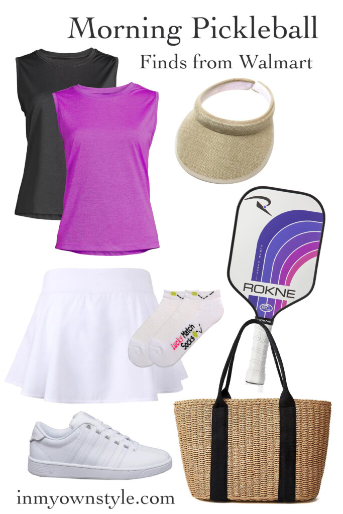 Morning Pickleball attire from Walmart