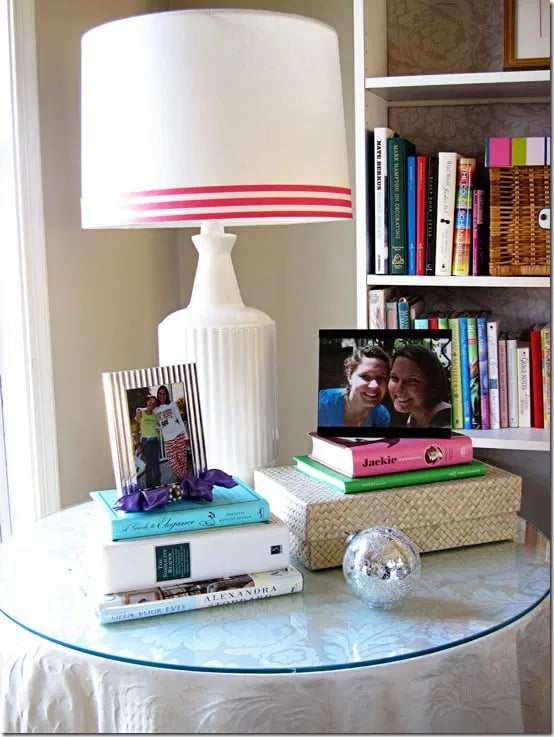 easy lamp shade update