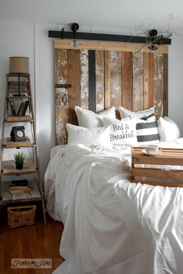 DIY blogger Funky Junk's bedroom