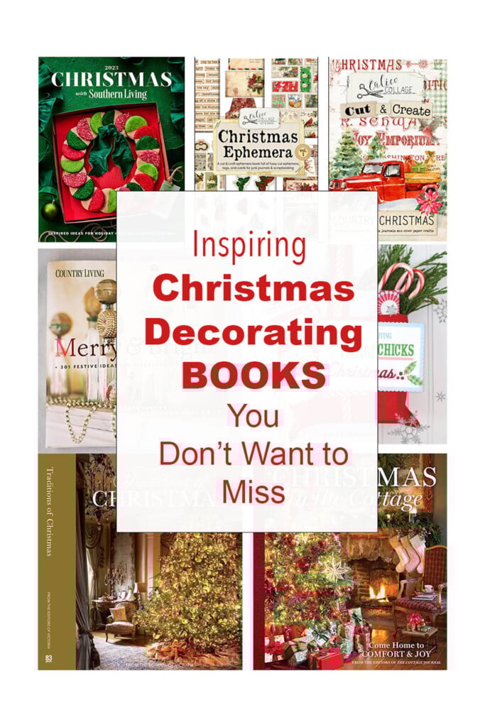 Image of 8 inspiring Christmas decorating books you don't want to miss.
