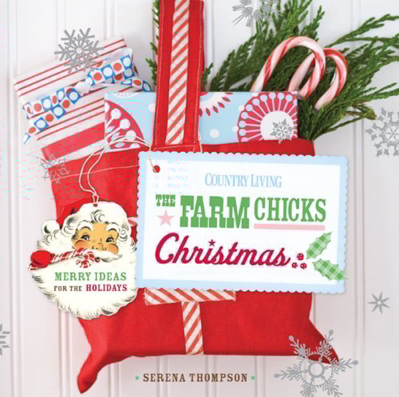 The Farm Chicks Christmas book covers.