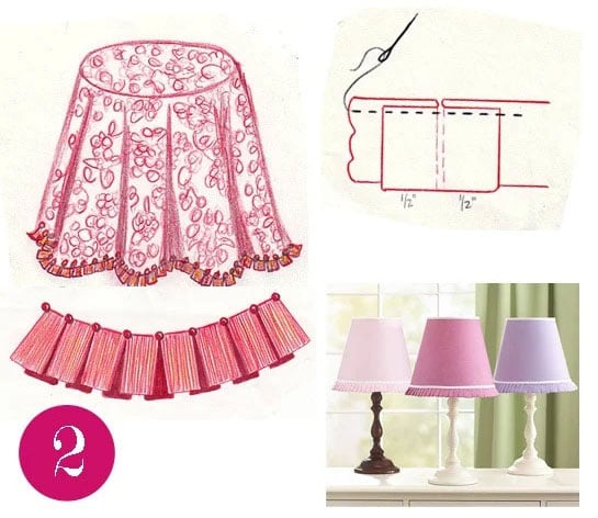 How to idea to make your own decorative pleated trim for towels, pillows and more.