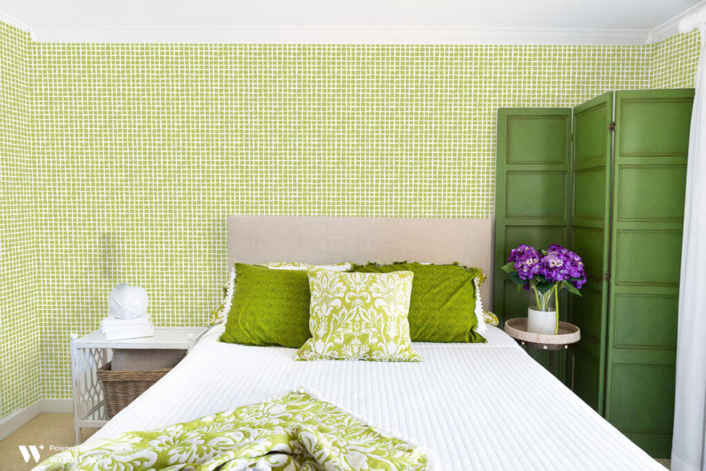 green version of wallpaper sample