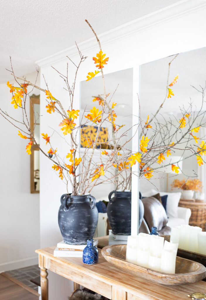 Fall decorating how to tips on styling fall branches