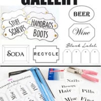 Free printable label gallery for anyone to save and print.
