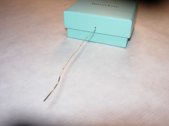 How to make a Christmas tree ornament using a Tiffany & Co. box