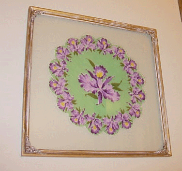 See through picture frame tutorial