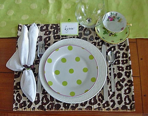 table setting ideas