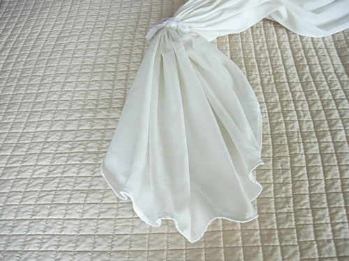 Make a window treatment using a valance