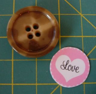 valentine button craft