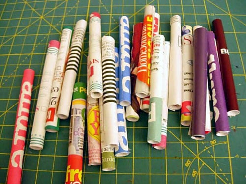 Craft room organzing ideas made using recycled items