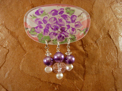 Eyeglass pin